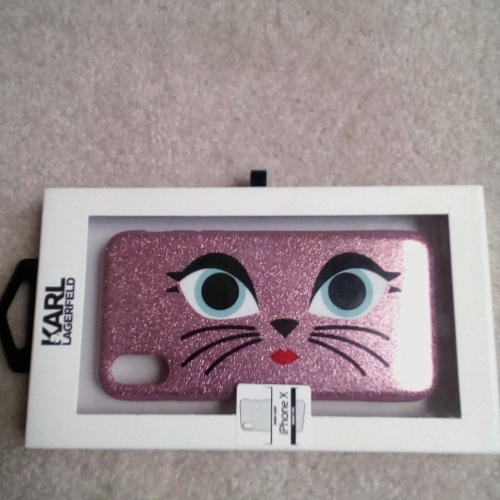 Karl Lagerfeld iphone 10 Case - BRAND NEW